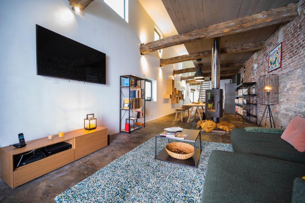 Ferienwohnung L'Atelier De Liege: Tranquillite & Effervescence Exterior foto
